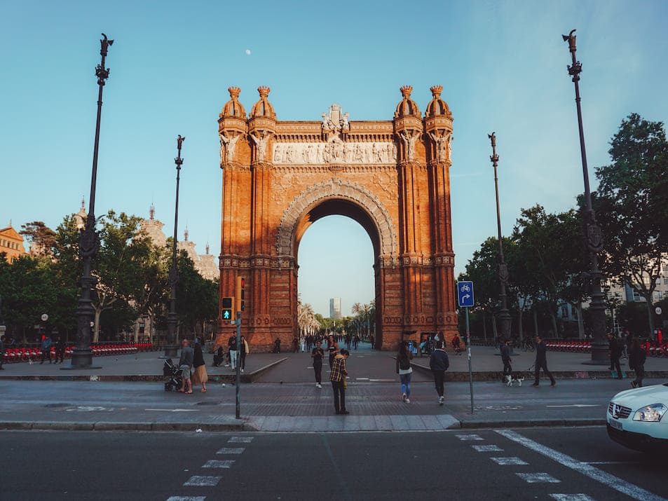 Arc de Triomf Barcelona Sehenswürdigkeiten