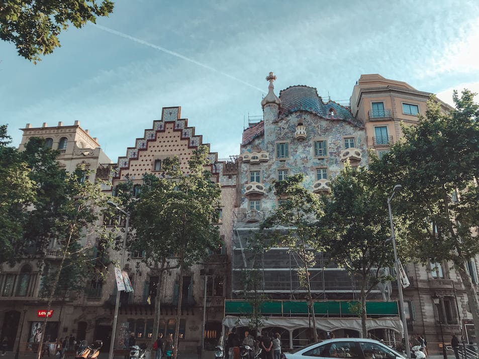 Barcelona Sehenswürdigkeiten Casa Batlló