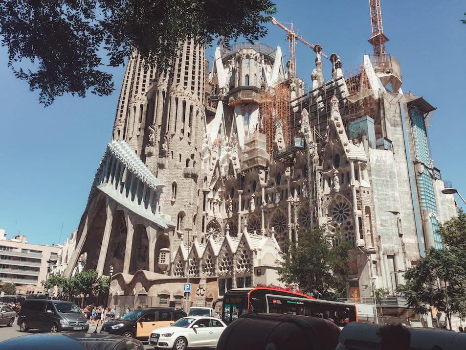 Barcelona Travelguide - Sehenswürdigkeiten und Tipps Sagrada Familia