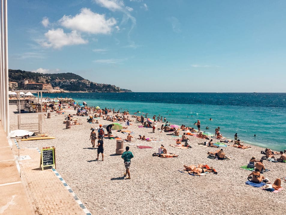 Nice Côte d’Azur Nizza Travelprincess Reisetipps Reiseblog Stadtstrand Strände Beach