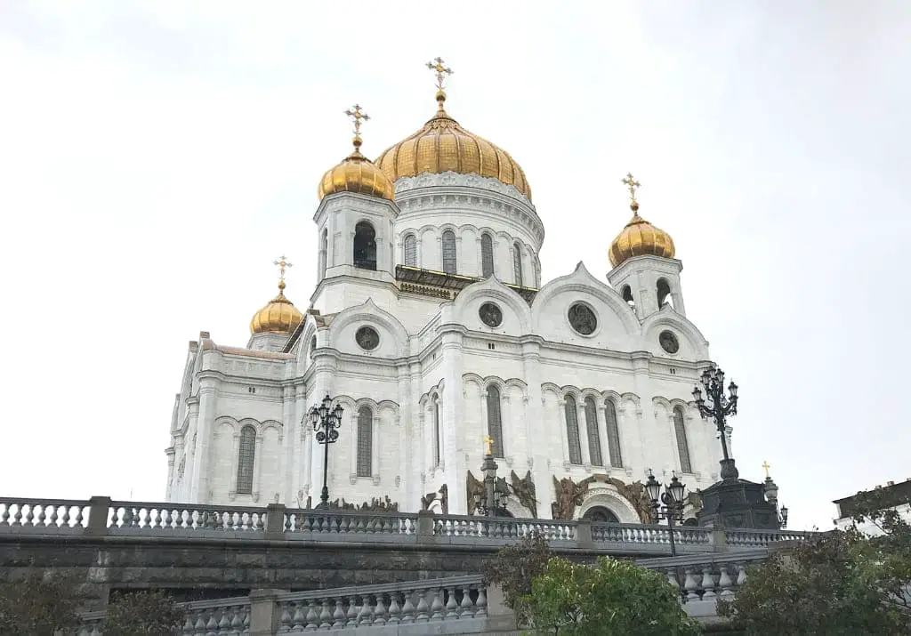 Moskau Christ-Erlöser Kathedrale