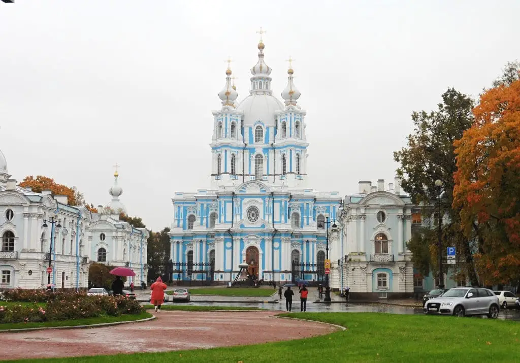 Sankt Petersburg Smolnyi-Kloster