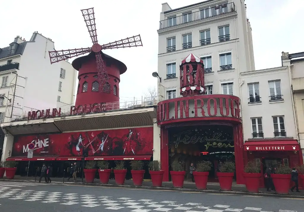 Paris Moulin Rouge Frankreich