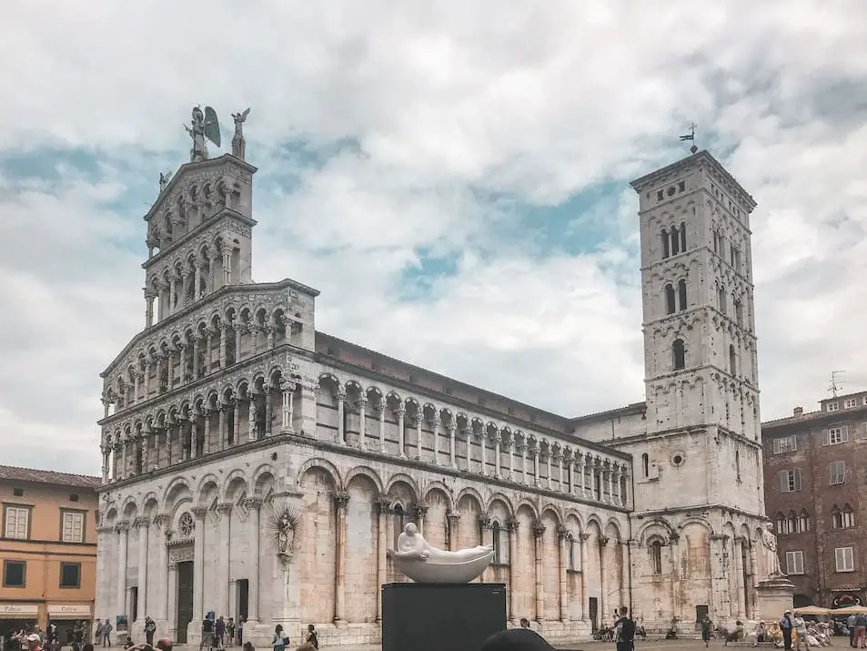 San Michele in Foro Kathedrale Basilika Toskana Reisebericht Sehenswürdigkeiten