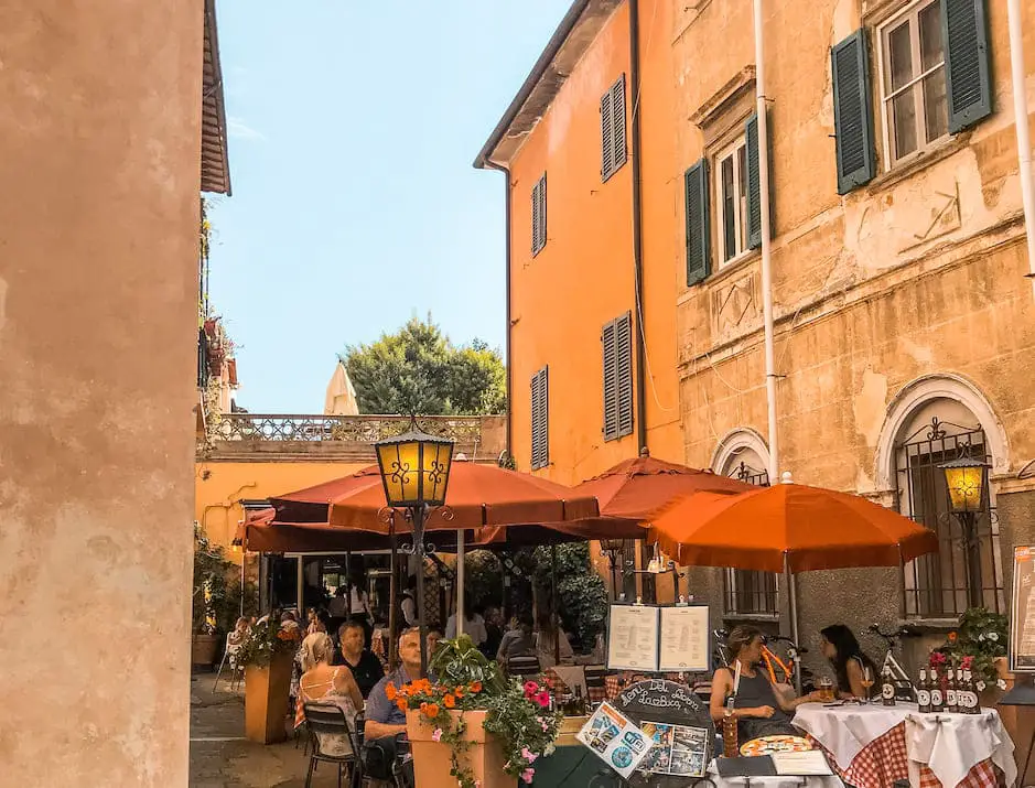 Restaurants und Essen Pisa Toskana Italien