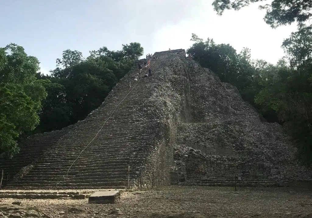 Cobá Maya Nohoch Mul-Pyramide