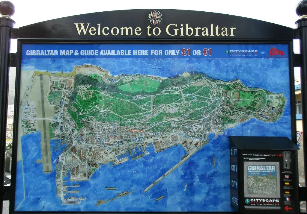 Gibraltar Felsen Urlaub Kurztrip 