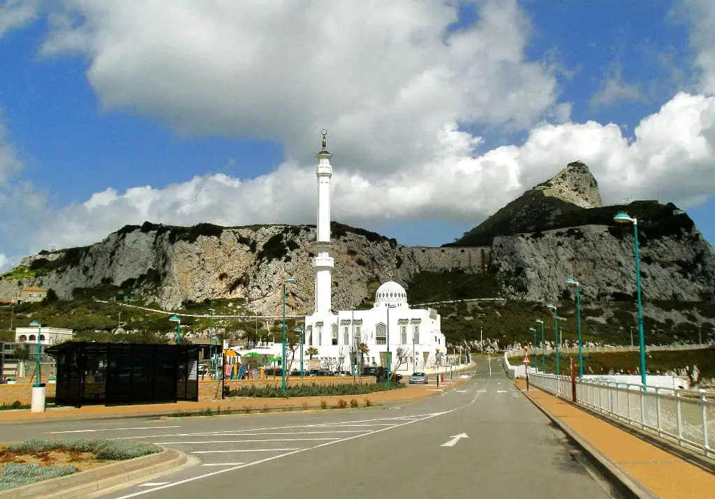 Gibraltar Felsen Europatrip Ibrahim-al-Ibrahim-Moschee Urlaub Kurztrip