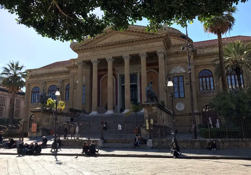 Palermo Reisebericht Sehenswürdigkeiten Sizilien Teatro Massimo