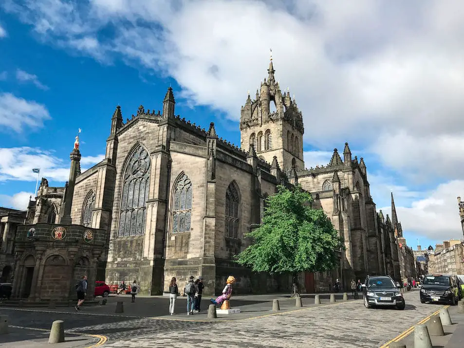 Edinburgh Sehenswürdigkeiten Reisebericht Tipps St. Giles Cathedral