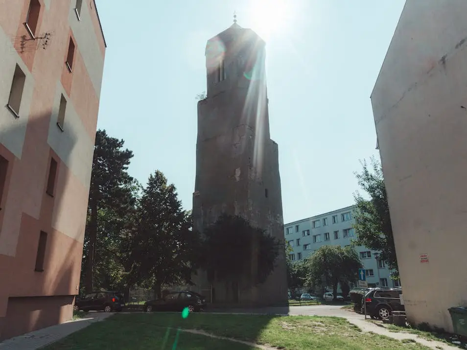 Lauban Polen Lubań Reisebericht Sehenswürdigkeiten Reisetipps Dreifaltigkeitskirche Turm