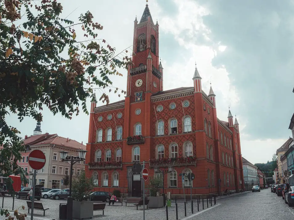 Kamenz Reisebericht - Sehenswürdigkeiten Rathaus Marktplatz