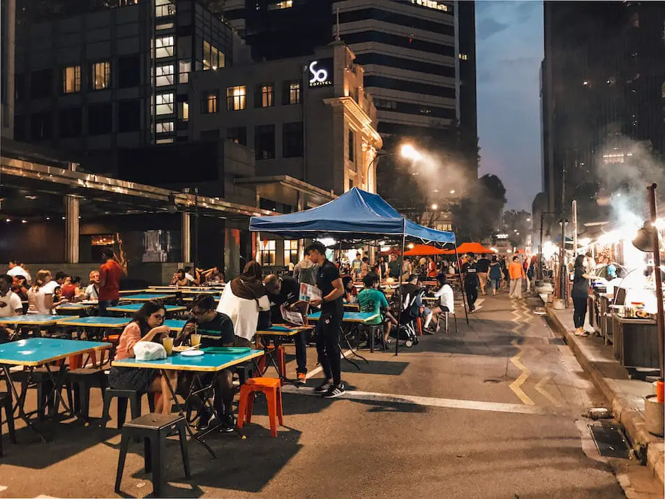 Singapur Reisetipps Geheimtipps Sehenswürdigkeiten Reisebericht Foodmarket Streetfood Lau Pa Sat