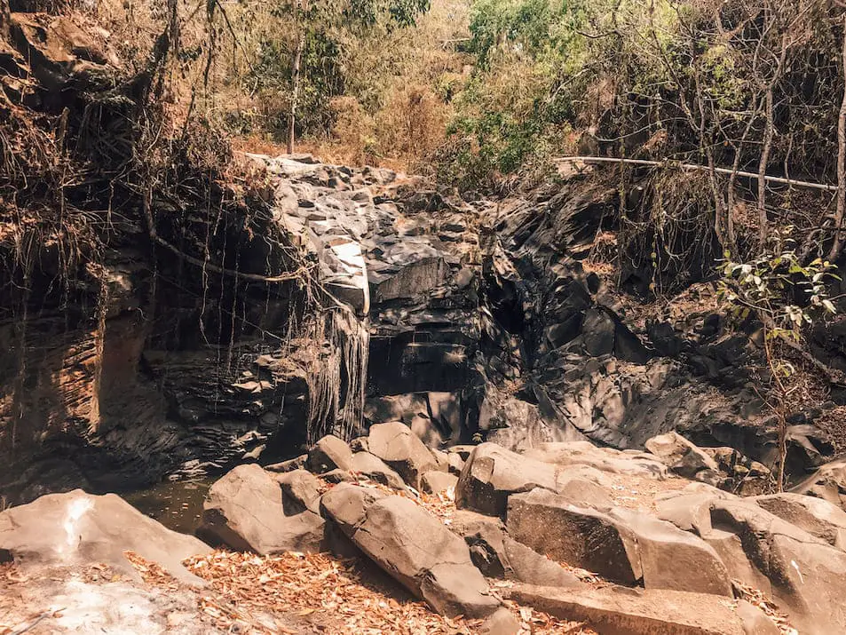 Lombok Nordwesten Reisebericht Reisetipps Wasserfall Tiu Pituq Wasserfallpark Trockenzeit
