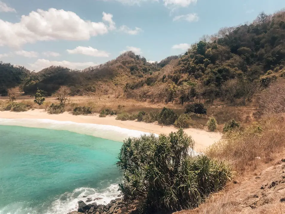 Süden von Lombok Traumstrände Mawi Beach