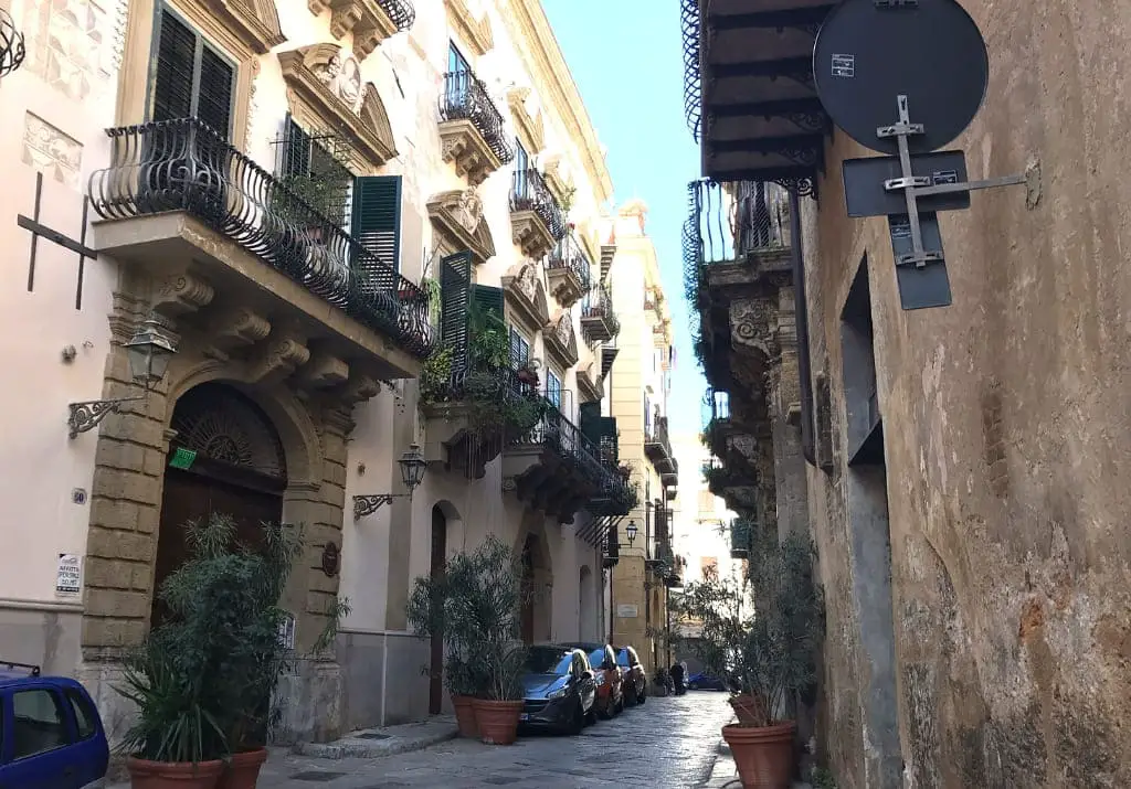 Palermo Reisebericht Gässchen Sizilien