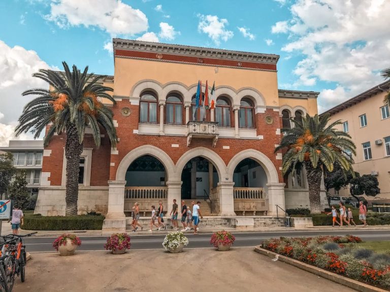 Porec Reisetipps Reisebericht Sehenswürdigkeiten Kroatien Highlights Altstadt Wetter