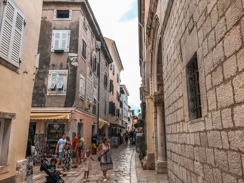 Reisetipps Reisebericht Sehenswürdigkeiten Kroatien Highlights Altstadt von Poreč