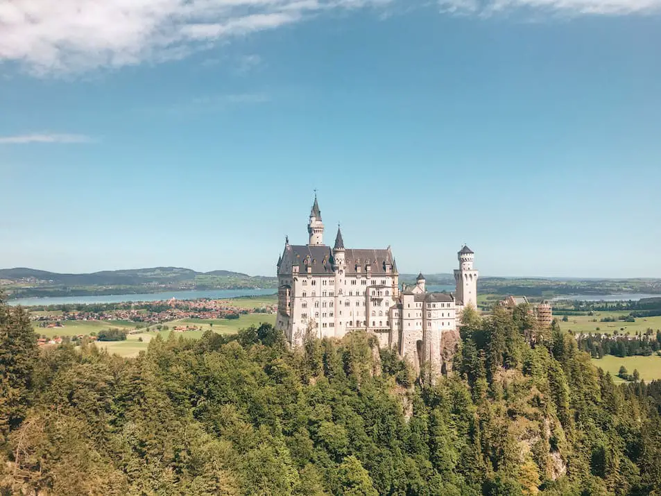 Reiseziele Ausflugsziele Bayern Herbst Schloss Neuschwanstein Reisetipps