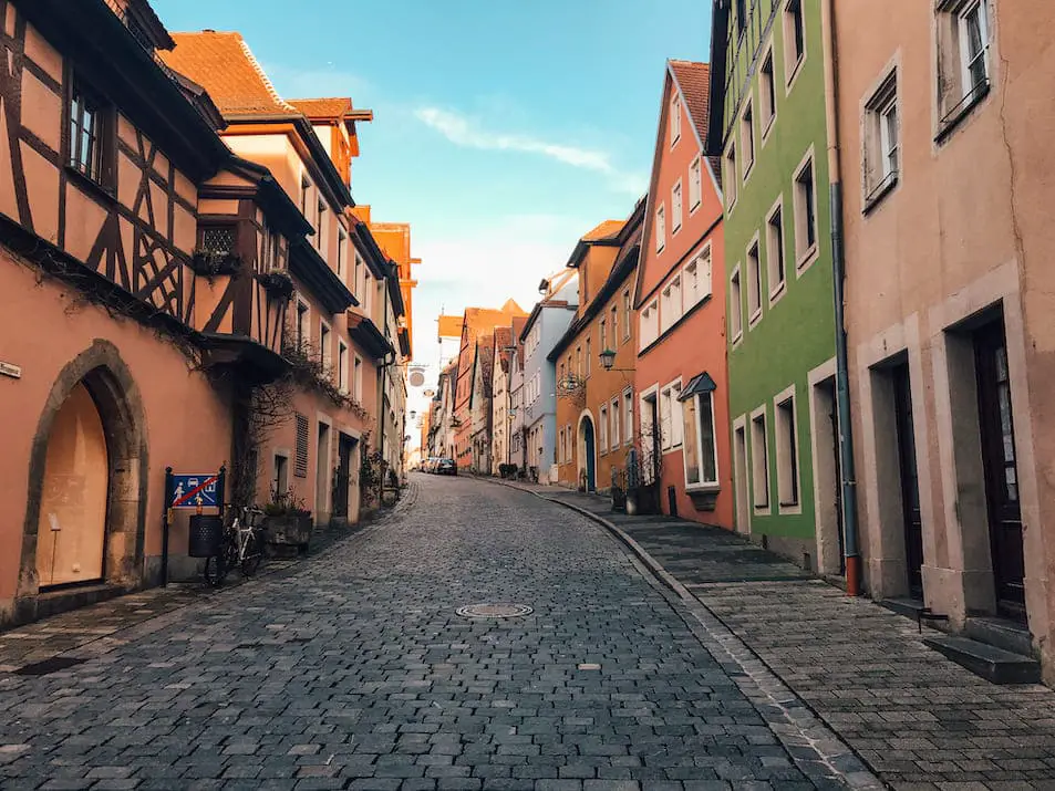 Reiseziele Ausflugsziele Bayern Herbst Rothenburg ob der Tauber