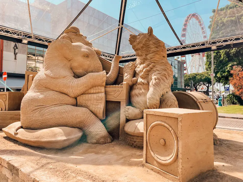 Lido di Jesolo Sandskulpturen 2021