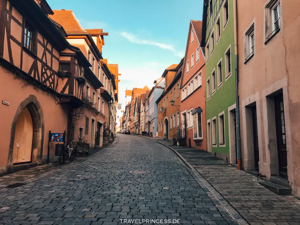 Reiseziele Ausflugsziele Bayern Herbst Rothenburg ob der Tauber