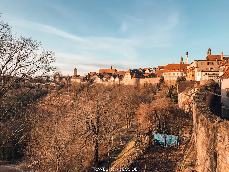 Reiseziele Ausflugsziele Bayern Herbst Rothenburg ob der Tauber