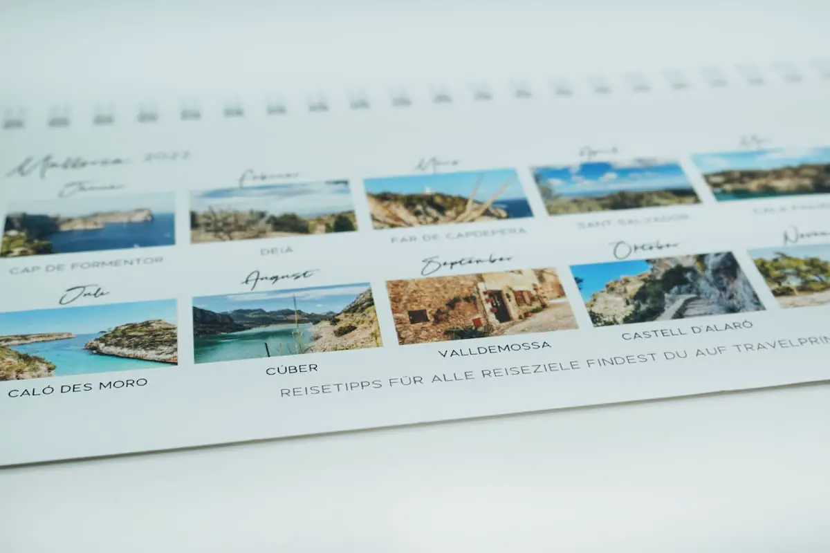 Geschenkideen Tischkalender Travel Mallorca 2022 Travelprincess Reiseshop