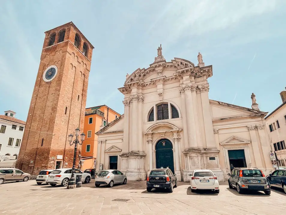 Kirche Sant'Andrea Chioggia Reiseblog Reisetipps Italien