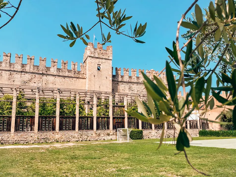 Burg Torri del Benaco Castello Scaligero Gardasee