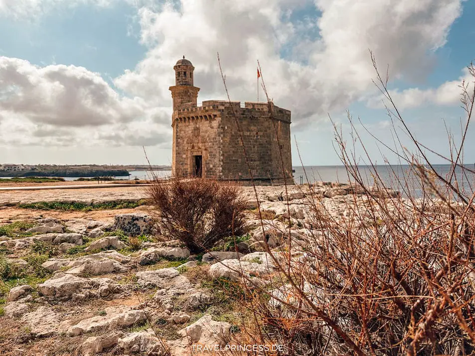 Castell de Sant Nicolau Menorca Highlights Urlaub