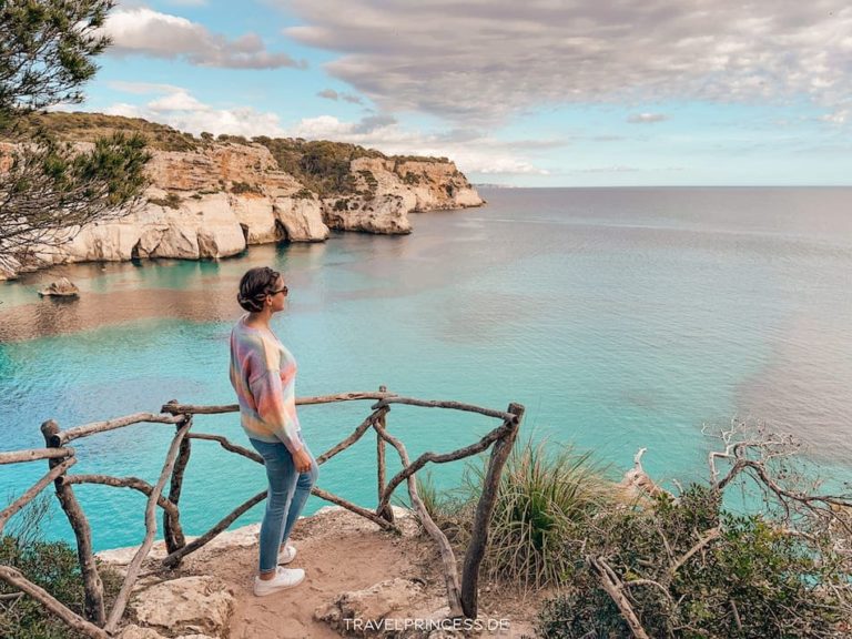 Menorca Strände Cala Macarella Travelprincess Reiseblog Reisebericht Reisetipps schönsten Strände