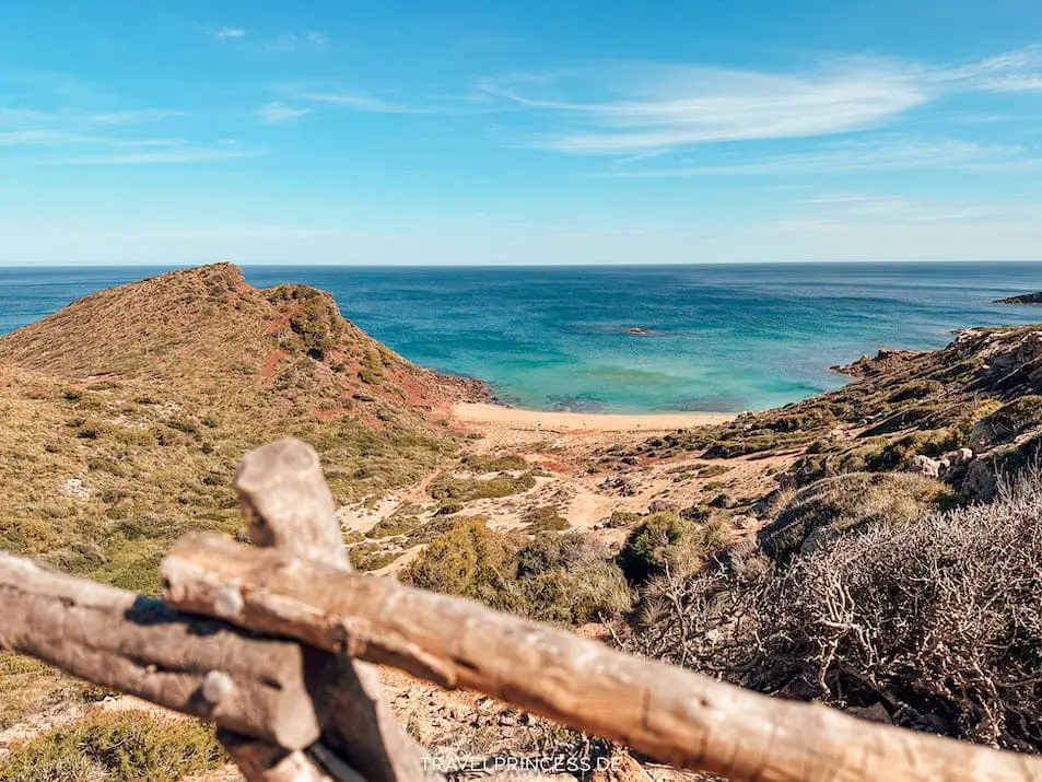 Wanderung Menorca Strände Cala Pilar Travelprincess Reiseblog Reisetipps Reisebericht