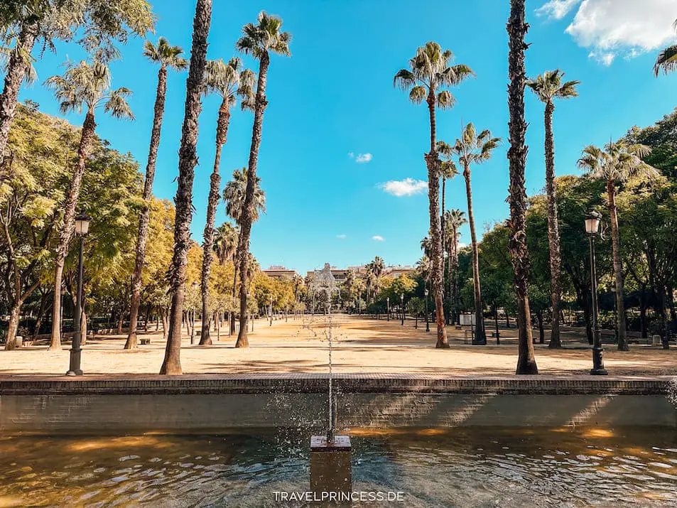 Sevilla Sehenswürdigkeiten Park Jardines de Murillo Park Jardines del Prado de San Sebastián