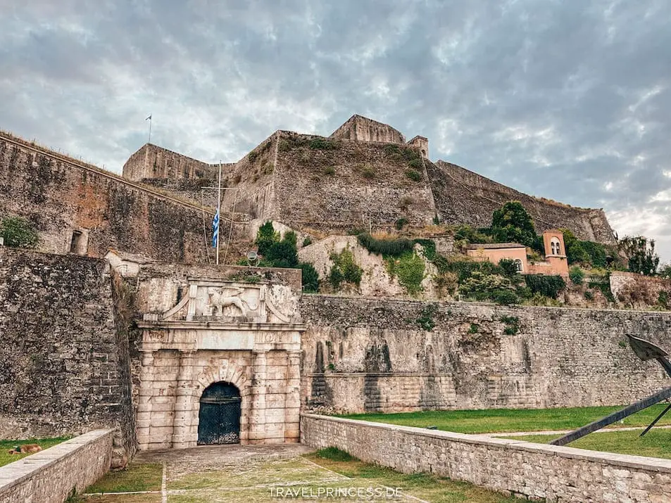 Sehenswürdigkeiten Stadt Kerkyra Highlights Griechenland Ausflugstipps Travelprincess Reiseblog Neue Festung