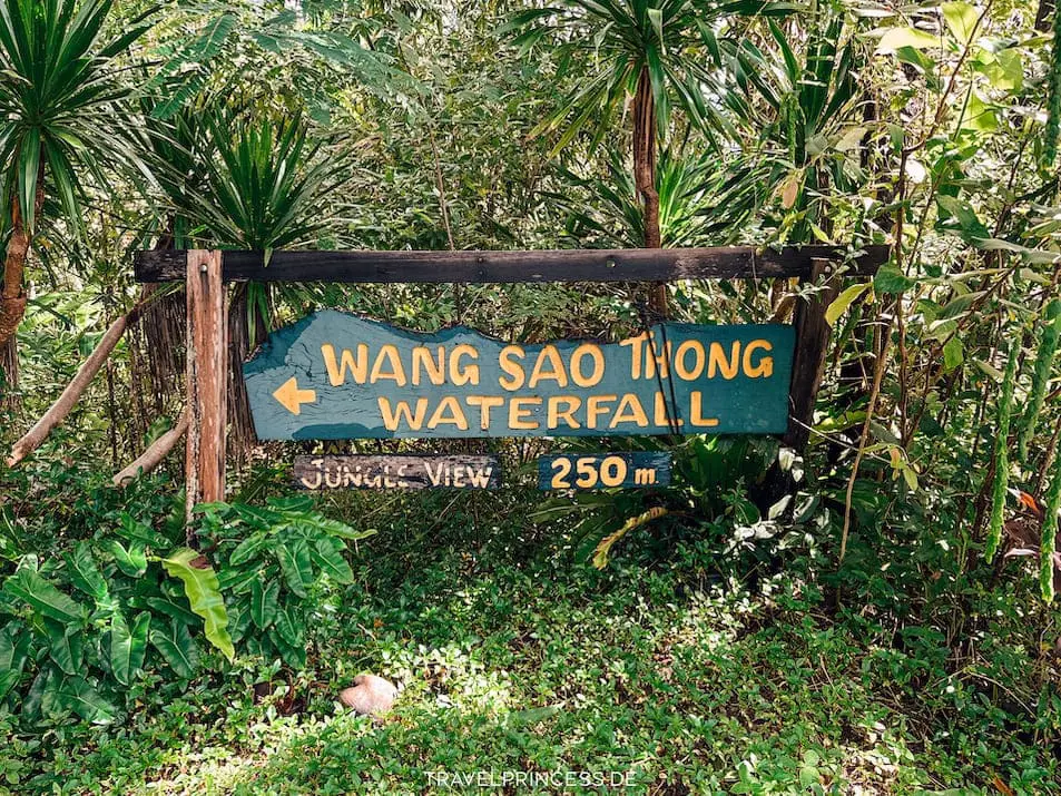 Khao Yai Waterfall und Wang Sao Thong Waterfall