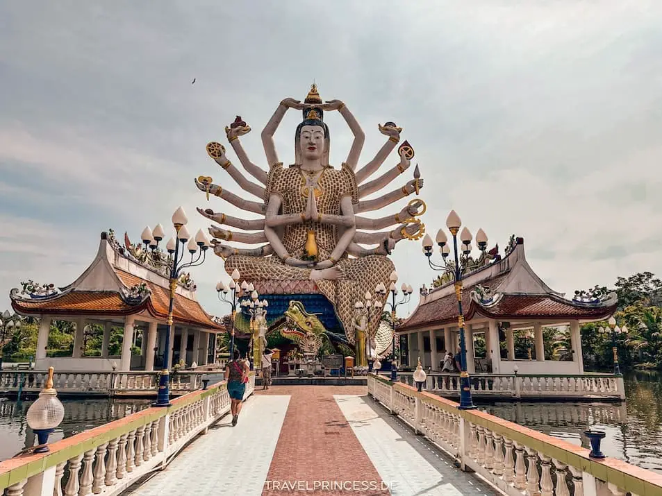 Wassertempel Wat Plai Laem - Koh Samui Sehenswürdigkeiten Reiseblog Travelprincess