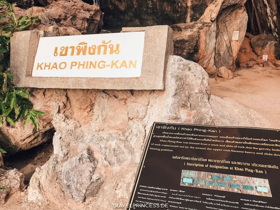 Ausflug Marine Nationalpark Phang Nga Bay - James Bond Felsen Lohnt es sich ohne Menschen Tipps Reiseblog Travelprincess Reisebericht Reiseführer