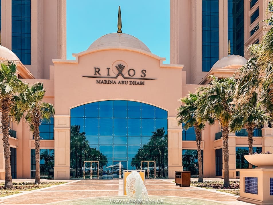 Rixos Marina Abu Dhabi Reisetipps Travelprincess Reiseblog Urlaub VAE