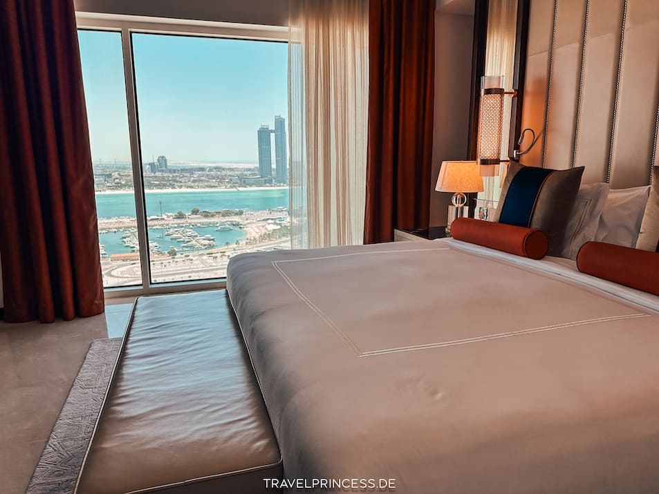 Zimmer Rixos Marina Abu Dhabi Reisetipps Travelprincess Reiseblog Urlaub VAE