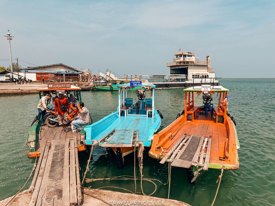 Roller Fähre Boot Ko Kho Khao Fährboote Autofähre Preise Khao Lak Pier Travelprincess Reisebericht Thailand Urlaub Reiseführer