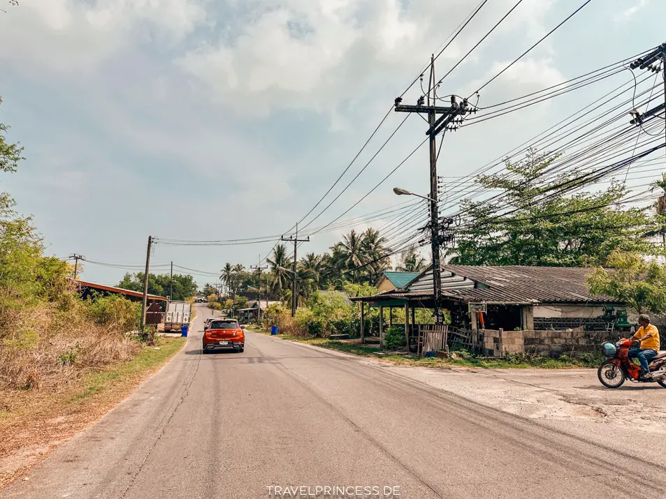 Roller Mietwagen Khao Lak Straßen Führerschein Reisebericht Travelprincess Reiseblog