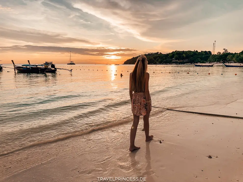 Sonnenuntergang Pattaya Beach Reiseblog Travelprincess Urlaub Tipps