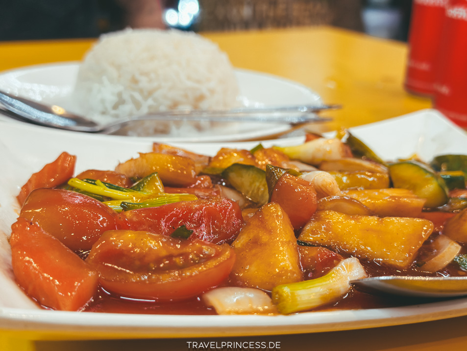 Thai Lady Pancake Shop Thailand Insel 