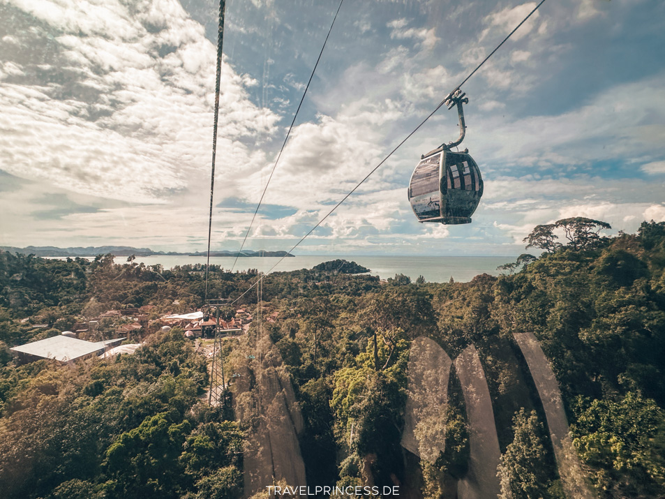 Langkawi Sehenswürdigkeiten Cable Car und Sky Bridge Malaysia Highlights Urlaub Reiseziel am Meer