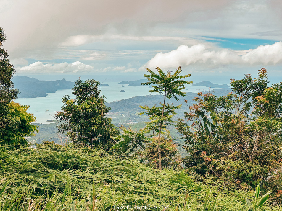 Gunung Raya - der höchste Berg Langkawis Travelprincess Reiseblog 