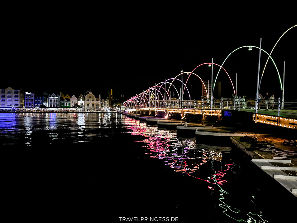 Willemstad bei Nacht Curaçao gefährlich