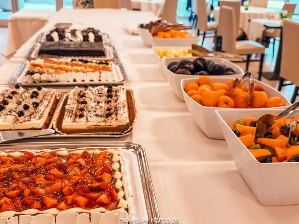 Halbpension Abendessen und Frühstück Hotel Bibione Pineda Reisebericht Erfahrungen Reisetipps Reiseblog Travelprincess Italien