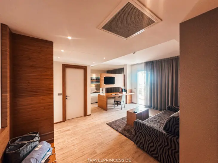 Exklusive Junior Suite Laguna Meer Strand Adria Bibione Reiseblog Reisebericht Unterkunft am Meer Hotel Urlaub Italien Reisetipps