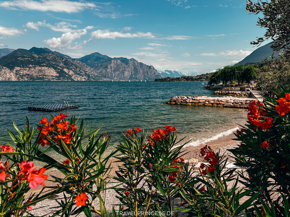 Geheimtipp Gardasee Reiseblog Travelprincess Sehenswürdigkeiten Tipps Urlaub Hotel am Strand Cassone Malcesine